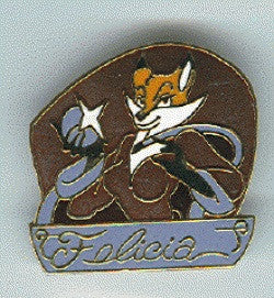 FELICIA Cloisonne Pin (mid-1990's)