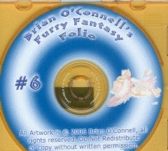 FURRY FANTASY FOLIO #6 CD-ROM (2006) (Brian O'Connell) (1)