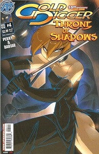 GOLD DIGGER. THRONE OF SHADOWS #4 (of 4) (2006) (Perry & Babiar)