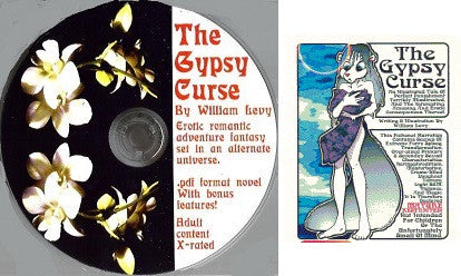 GYPSY CURSE CD-ROM (2009) (novel by Wm. Levy)