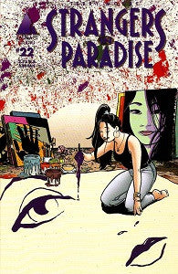 STRANGERS IN PARADISE.. Vol. 3 #22 (1999) (Terry Moore) (1)
