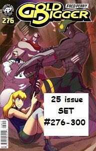 GOLD DIGGER Vol. 3 #276 through #300 SET (2021-2023) (Fred Perry)