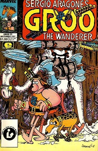 GROO. THE WANDERER. #31 (1987) (Aragones & Evanier) (1)