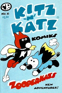 KITZ 'n' KATZ KOMICS #6 (1987) (Bob Laughlin) (1)