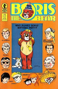 BORIS THE BEAR. #12 (1987) (James Dean Smith and others)