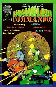 COLD BLOODED CHAMELEON COMMANDOS #1 (1986) (Clausen & Kelley)