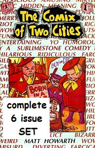 COMIX OF TWO CITIES #1 through #6 SET (1996) (Matt Howarth) (1)