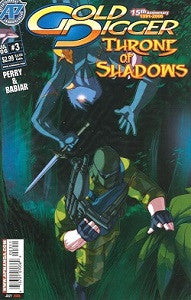 GOLD DIGGER. THRONE OF SHADOWS #3 (of 4) (2006) (Perry & Babiar)