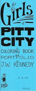 GIRLS OF PITT CITY Portfolio & Coloring Book (1998) (JW Kennedy)