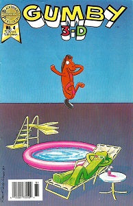 GUMBY 3-D #4 (1987) (Closkey & Ice) (NO 3-D GLASSES) (1)