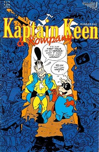 KAPTAIN KEEN & KOMPANY #1 (1986) (White & Fields) (SHOPWORN) (1)