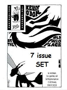 KELLY O'DOR AT THE OLD PHELPS PLACE #1 through #7 SET (2004/2006) (minicomics) (JW Kennedy)