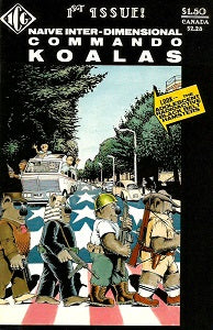 NAIVE INTER-DIMENSIONAL COMMANDO KOALAS #1 (1986) (Deming & Forton)