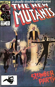 NEW MUTANTS. #21, The (1st Series) (1984) (DAMAGED) (1)