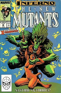 NEW MUTANTS. #72, The (1st Series) (1989) (1)