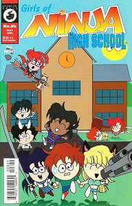 GIRLS OF NINJA HIGH SCHOOL #8 ('B' Cover) (1998) (1)