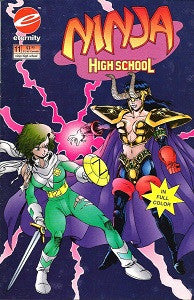 NINJA HIGH SCHOOL IN COLOR. #11 (1993) (Ross & Tron)
