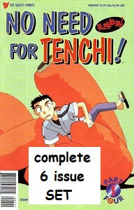 NO NEED FOR TENCHI Vol. 4 #1 through #6 SET (1998) (Hitoshi Okuda) (1)
