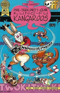 Pre-Teen Dirty-Gene KUNG-FU KANGAROOS #3 (1987) (Lee Marrs) (1)