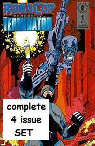 ROBOCOP VS TERMINATOR #1 through #4 SET (1992) (Miller & Simonson) (1)