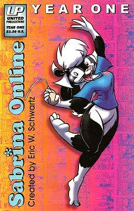 SABRINA ONLINE. #1: Year One (1998) (Eric W. Schwartz) (1)