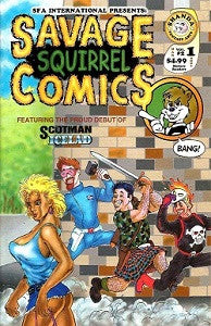SAVAGE SQUIRREL COMICS #1 (2001) (Kjartan KARNO Arnorsson) (1)