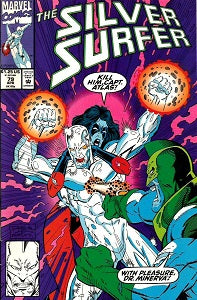 SILVER SURFER Second Series #79 (1993) (TORN LOWER SPINE) (1)