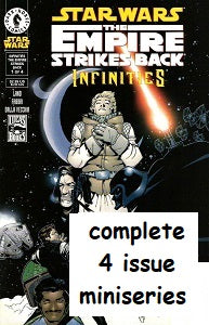STAR WARS EMPIRE STRIKES BACK: INFINITIES #1 through #4 SET (2002) (1)
