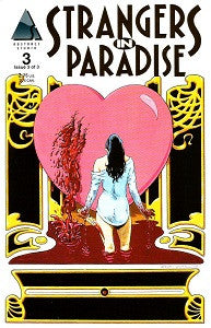 STRANGERS. IN PARADISE #3 (of 3) miniseries (1997) (Terry Moore) (1)