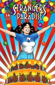 STRANGERS IN PARADISE.. Vol. 3 #14 (1998) (Terry Moore) (1)