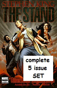 THE STAND: AMERICAN NIGHTMARES #1 through #5 SET (2009) (Aguirre-Sacasa, Perkins & Martin) (1)