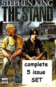 THE STAND: SOUL SURVIVORS #1 through #5 SET (2010) (Aguirre-Sacasa, Perkins & Martin) (1)